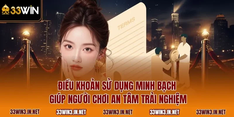 Điều khoản sử dụng minh bạch giúp người chơi an tâm trải nghiệm