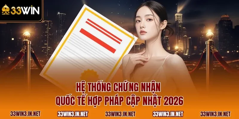 Hệ thống chứng nhận quốc tế hợp pháp cập nhật 2026